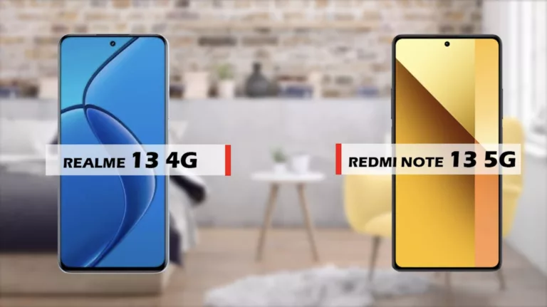 Realme 13 4G vs Redmi Note 13 5G (Youtube/reviewFira)