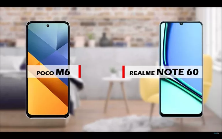 Perbandingan Smartphone Poco M6 4G vs Realme Note 60 4G Spesifikasi dan Performa (Youtube/reviewFira)