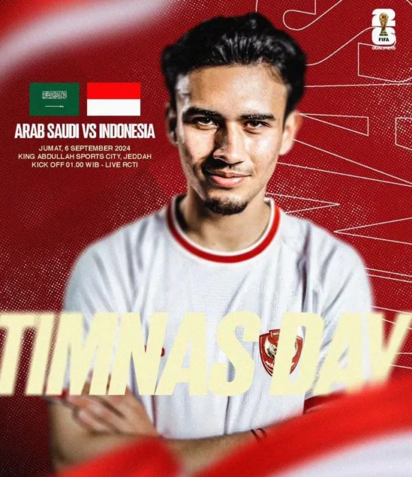 Timnas Indonesia VS Arab Saudi (SC IG @pengamatsepakbola)