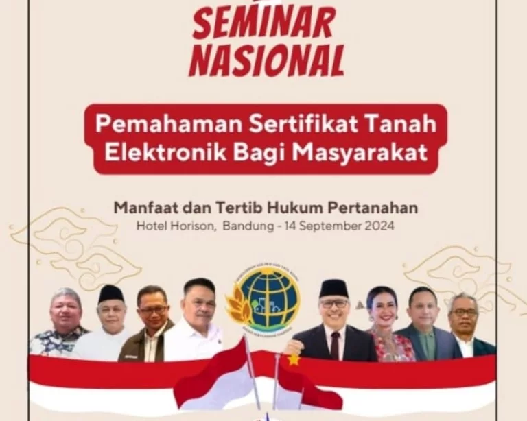 Seminar Nasional Sertifikat Tanah Elektronik