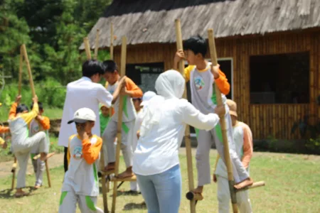 salah satu kaulinan jaman dulu yang mulai dilupakan