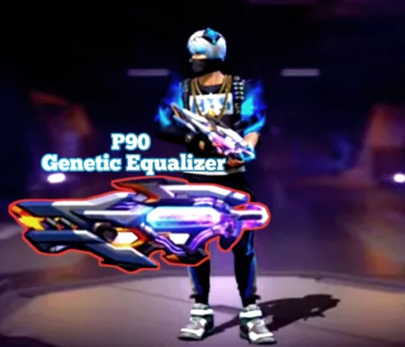 Kode Redeem FF Max Skin Weapon Gratis P90 Genetic Equalizer Terbaru