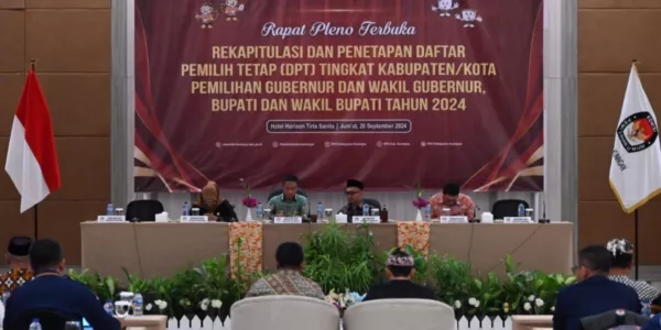 Rapat Pleno Terbuka KPU Kabupaten Kuningan