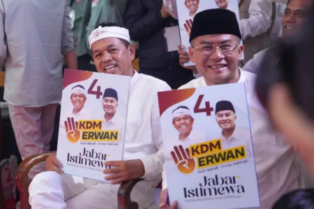 Pasangan Dedi Mulyadi dan Erwan Setiawan dapat Nomor Urut 4