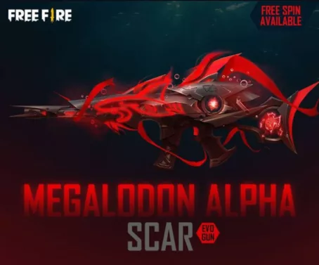 Kode Redeem FF Evo Gun Megalodon Alpha