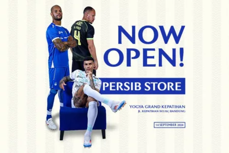 Buka Cabang Baru, Persib Store Beri Promo dan Potongan Harga di Yogya Grand Kepatihan