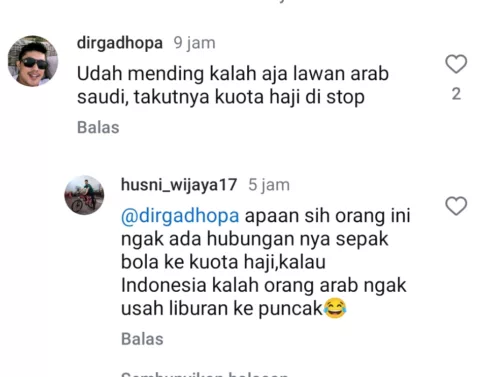 komentar_unik_netizen-(sumber IG @timnasindonesia)