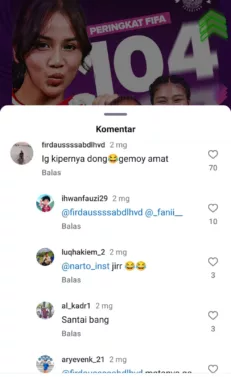 komentar_unik_netizen-(sumber IG @timnasindonesia)