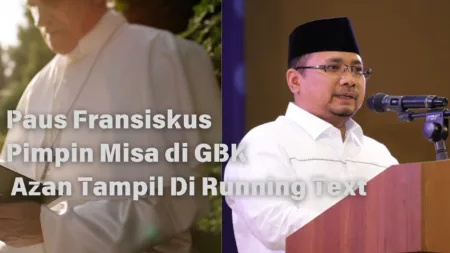 Paus Fransikus Pimpin ibadah di GBK