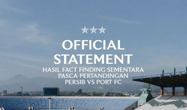 Hasil Sementara Dugaan Intimidasi Terhadap Bobotoh Persib