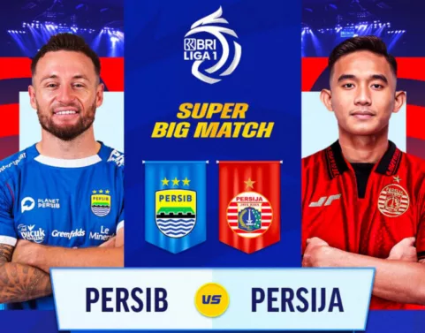 Link Streaming Persib vs Persija Jakarta