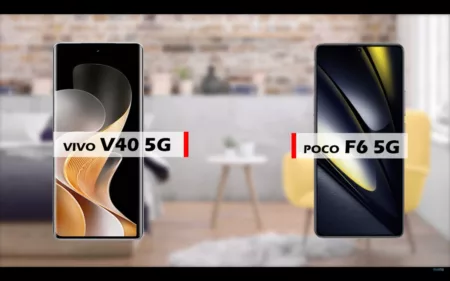 Perbandingan spesifikasi dan performa Smartphone Vivo V40 5G vs Poco F6 5G (Youtube/reviewFira)