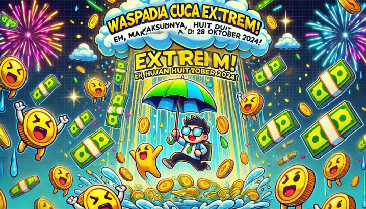 Waspada Cuaca Ekstrem! Eh, Maksudnya, Hujan Duit di 28 Oktober 2024!