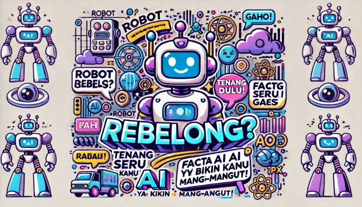 Robot Rebelong? Tenang Dulu, Gaes! Ini Lho, Fakta Seru AI yang Bikin Kamu Manggut-Manggut!