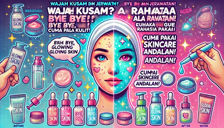 Wajah Kusam dan Jerawatan? Bye Bye, Masalah Kulit! Rahasia Glowing Skin Ala Gue Cuma Pakai Skincare Andalan!