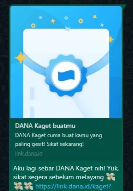 Dana Kaget 120 Ribu Masih Fresh Belum banyak orang yang tau