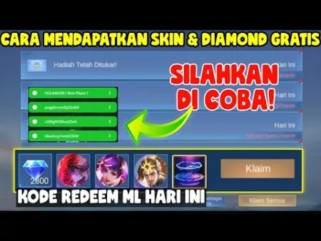 Dapatkan kode redeem Mobile Legends gratis untuk skin premium, diamond, dan item eksklusif sekarang! Cek cara klaim di sini.