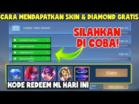 Kode Redeem ML Gratis: 19 Oktober 2024 Klaim Skin dan Diamond Sekarang!