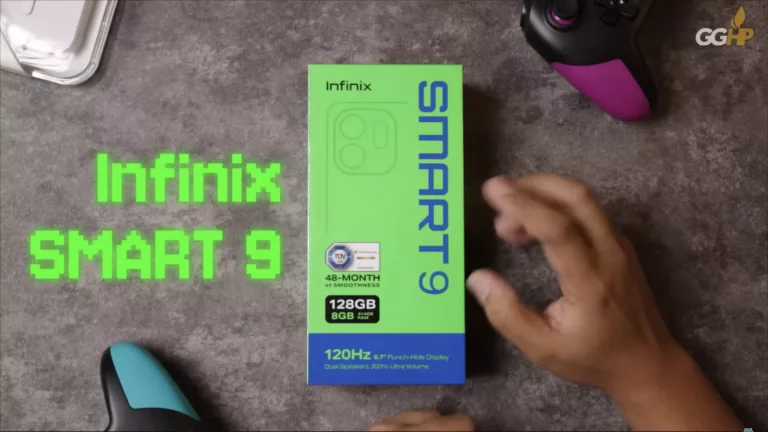 Tampilan Infinix Smart 9 (Tangkap Layar Youtube/GontaGantiHape)