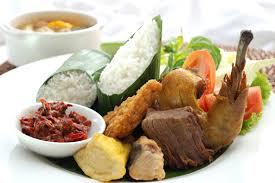 Nasi Campur dan Nasi Timbel