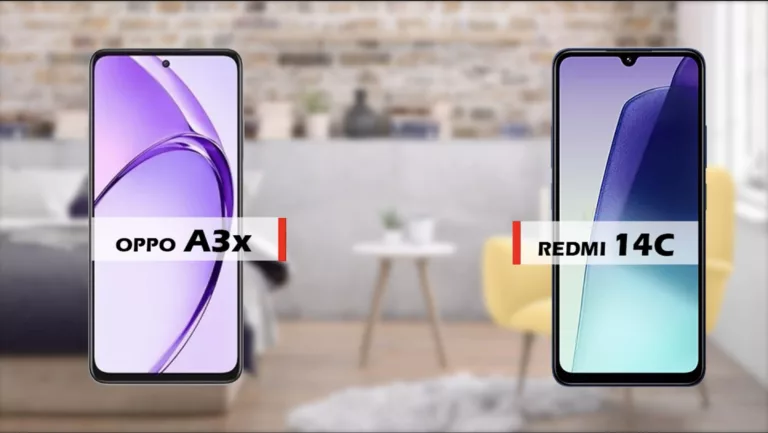 Perbandingan Oppo A3x dan Xiaomi Redmi 14C (Tangkap Layar Youtube/reviewFira)