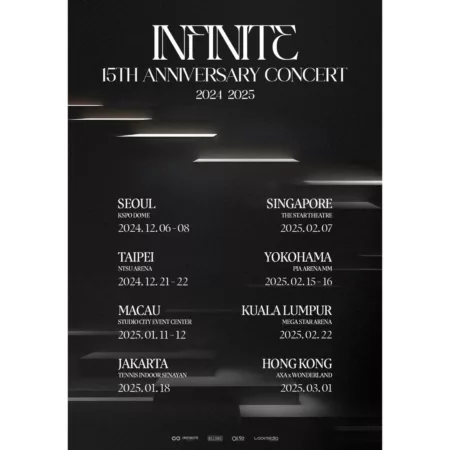 Jadwal Tour Asia Concert (@infinitecompany_official)