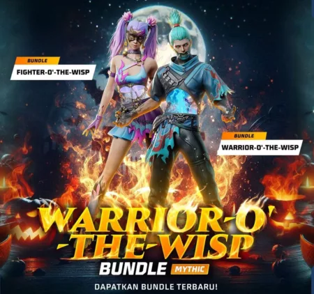 Kode Redeem FF Aktif Bundle Mytic Warriors O' The Wisp Hari Ini Minggu, 13 Oktober 2024