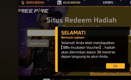 Masih Ada Lagi ! Kode Redeem FF Terbaru Jumat 11 Oktober 2024, Klaim Incubator Voucher