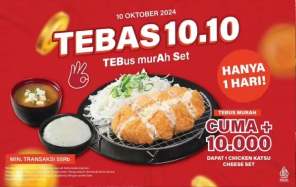 Promo 10.10 Makanan - Katsunyaka