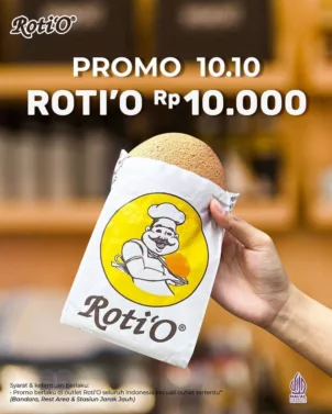 Promo 10.10 Makanan - Roti o (instagram.com.rotioIndonesia)