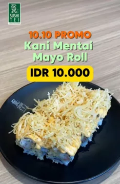 Daftar Terlengkap Puluhan Promo 10.10 Makanan Hari Ini - Sushi Thei