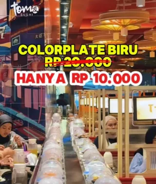 Daftar Terlengkap Puluhan Promo 10.10 Makanan Hari Ini - Tom Sushi