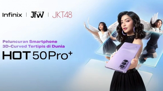 Tampilan dan fitur unggulan Infinix HOT 50 Pro+