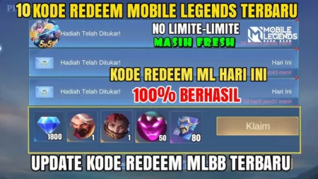 BURUAN! 10 Kode Redeem ML Terbaru yang Bikin Akun Kamu Auto Keren!