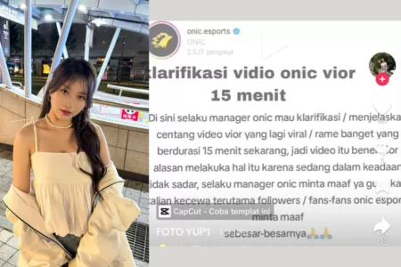 Link Video Vior Onic 15 Menit 20 Detik yang Lagi Viral di X, Bikin Netizen Geger!