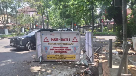 Galian Kabel Sebakan Macet dan Kecelakaan,, Pemkot Bandung Janji Segera Perbaiki