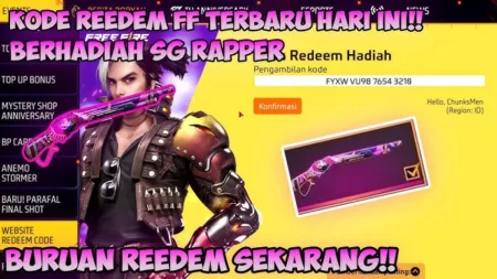 Kode Redeem FF Gratis Hari Ini – Banyak Hadiah Epic, Buruan Klaim!