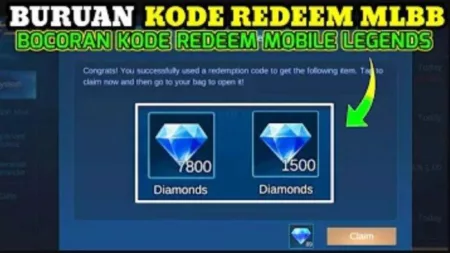 Kode Redeem ML Hari Ini Sabtu 16 November 2024, Lengkap Dengan Diamond dan Skin Gratis