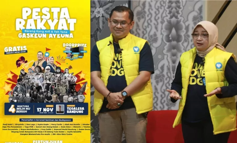 Pesta Rakyat Arfi-Yena: Hiburan dan Kebersamaan untuk Bandung yang "Lovable dan Liveable"