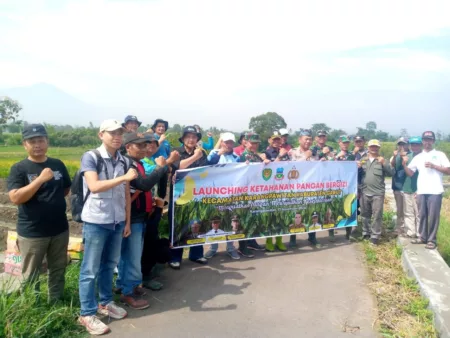 Polres Garut Galakkan Pemanfaatan Lahan Kosong untuk Ketahanan Pangan