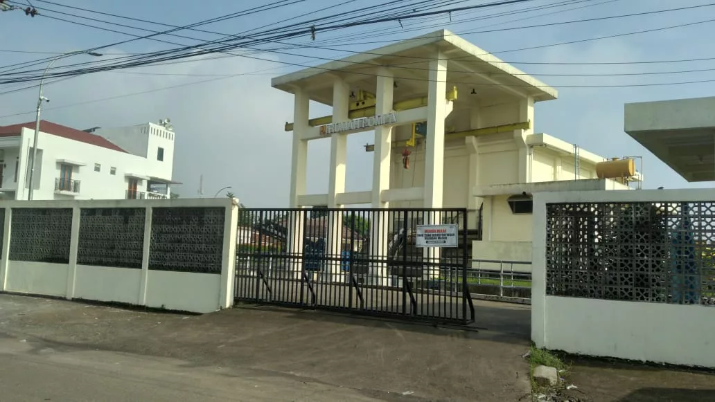 Rumah Pompa di Daerah Andir