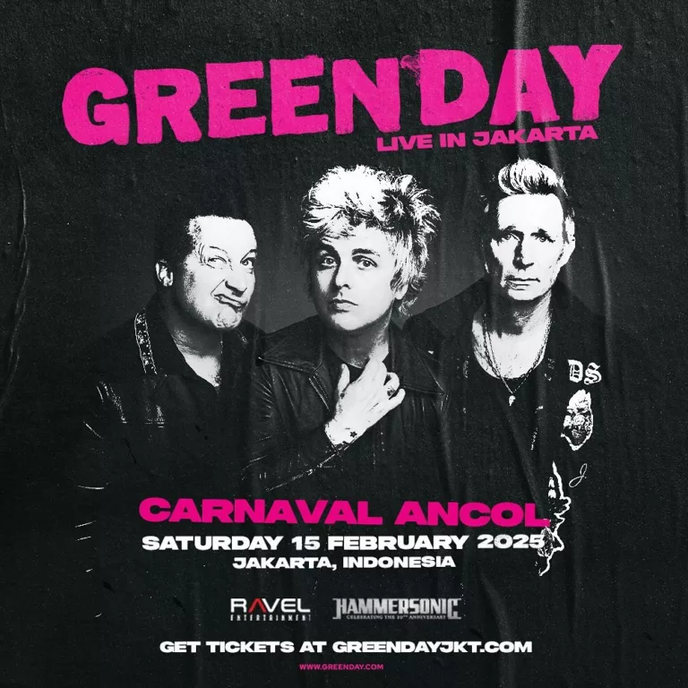 Green Day Live in Jakarta 2025 with Spesial Set! (@ravelentertainment).