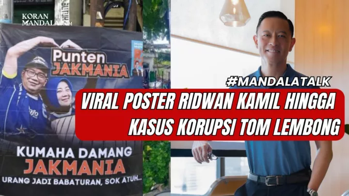 Poster Ridwan Kamil hingga kasus Tom Lembong