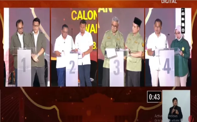 Debat Calon Walikota Bandung