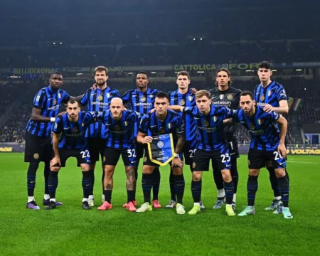 Inter Milan bermain imbang dengan skor 1-1 melawan Napoli