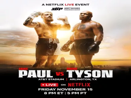 Mike Tyson vs Jake Paul