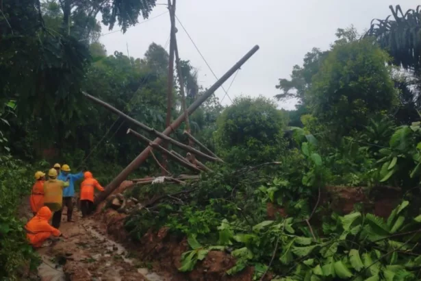 326 Petugas PLN UID 'All Out' Pulihkan Listrik di Sukabumi dan Cianjur