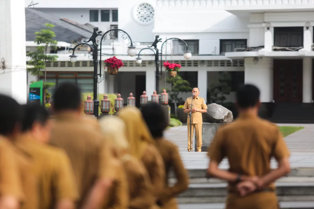 Pj Wali Kota Bandung Ajak ASN kota Bandung Refleksi dan Evaluasi