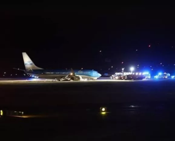 KLM Boeing 737-800 di Norwegia