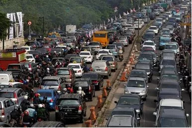 Ilustrasi Jalanan Macet. (sumber: google.com)